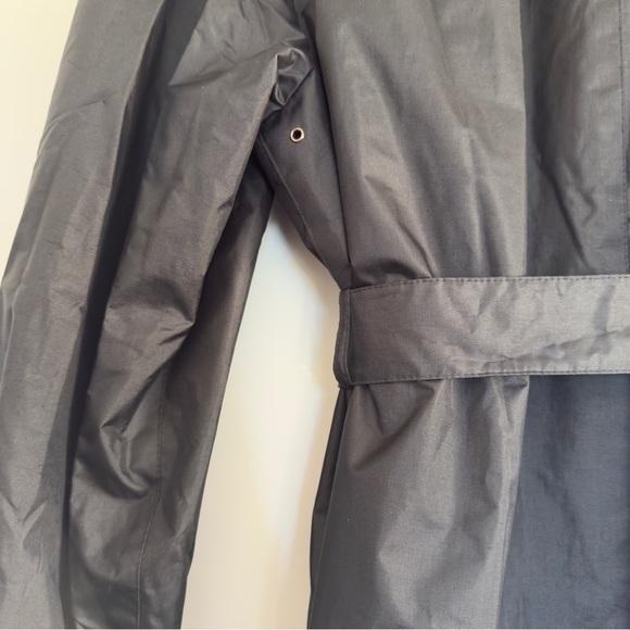 Bryant Park Vintage Trench Coat in black Size: 22 - Picture 3 of 6